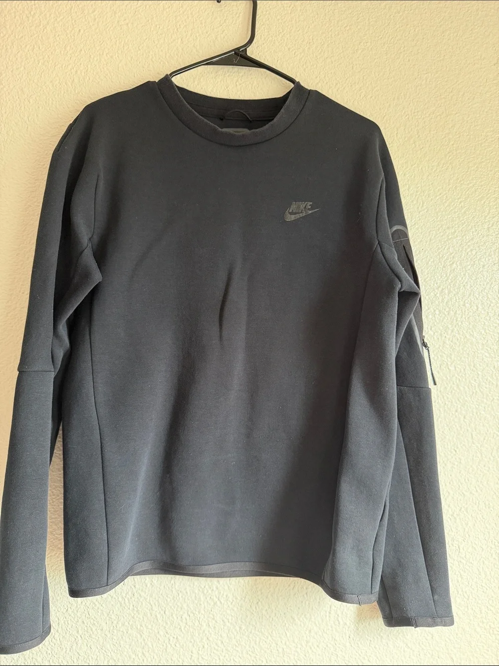Nike - Sportswear Tech Fleece Sweatshirt - Black size S
